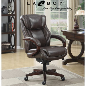 La Z Boy 45783 Bellamy Executive Bonded Leather Office Chair